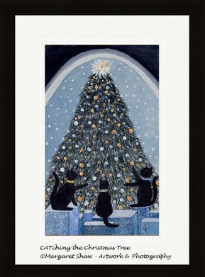 CATching the Christams Tree