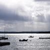 Rays on the Bay Findhorn 2  Limited Print of 5 Mount Sizes 20x16 16x12 A4