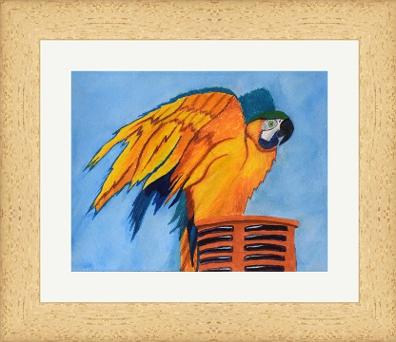Raised Feathers