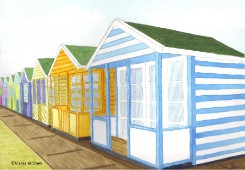 beach huts