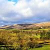 Sunlit Pennines from Castle   Limited Print of 5 Mount Sizes 20x16  16x12  A4