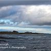 Low Clouds over Bamburgh  Limited Print of 5  Mount Size 20x12