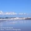 Low Clouds on Cheswick Beach  Limited Print of 5   Mount Sizes A4  16x12  20x16