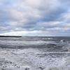 Rough Sea Beadnell   Limited Print of 5 Mount Size 20x12