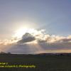 Seahouses Sunrise 1  Limited Print of 5 Mount Size 16x12  20x16