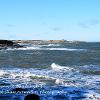 Stormy Ocean to Bamburgh 1  Limited Print of 5   Mount Sizes A4  16x12  20x16
