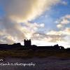 Bamburgh Wintry Sun  Limited Print of 5  Mount Size 20x12