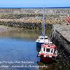 Anchored in Portsoy Old Harbour  Limited Print of 5 Mount Sizes 20x16 16x12 A4