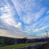 Cirrus over Kirkby Stephen 2  Limited Print of 5 Mount Sizes  A4 16x12 20x16