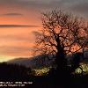 Coast to Coast Silhouette 2 - Kirkby Stephen  Limited Print of 5  Mount Sizes 20x16 16x12 A4