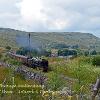 Steaming Through Mallerstang.  Limited Print of 5.  Mount Sizes A4 16x12  20x16