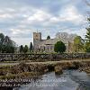 Across the Beck to St Oswalds Ravenstonedale. Limited Print of 5.  Mount Sizes A4 16x12 20x16