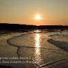 Sun Setting over Cullen Beach 2  Limited Print of 5  Mount Sizes 20x16 16x12 A4