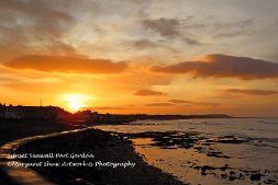 sunset seawall
