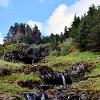 Cascading into Glen Brittle  Limited print of 5  Mount Sizes A4 16x12 20x16