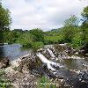 Staveley Weir 2  Limited Print of 5  Mount sizes 10x8 12x10 16x12 20x16